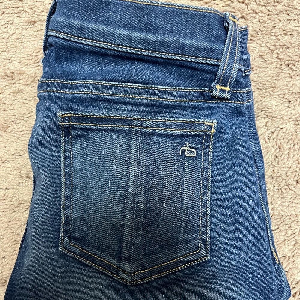 Rag and Bone dark skinny jean